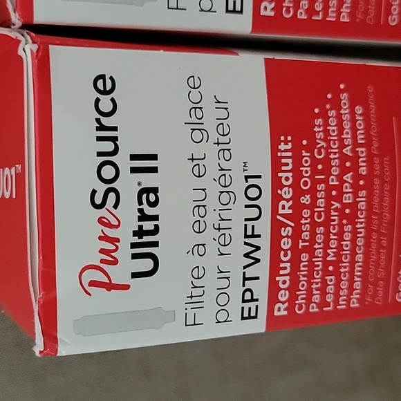 Frigidaire Pure Source Ultra 2 EPTWFU01 Refrigerator genuine Filters, 2 pack. - Picture 5 of 10